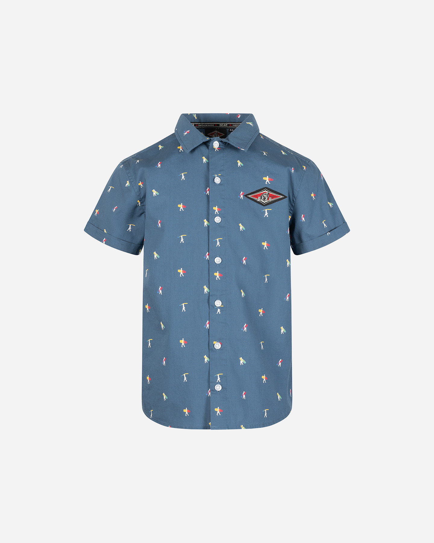 Camicia Bear Little Surfer Jr BB400S24-896