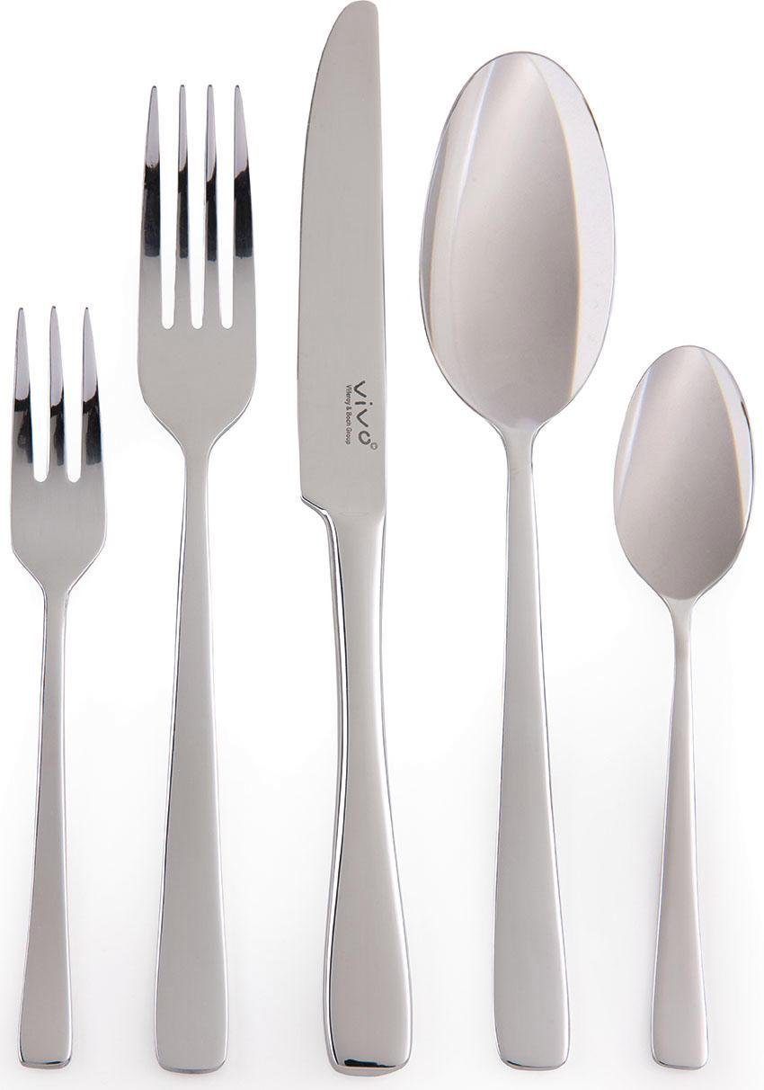 vivo Villeroy & Boch Group Besteck-Set Voice Basic, Edelstahl 18/10, 30 Teile