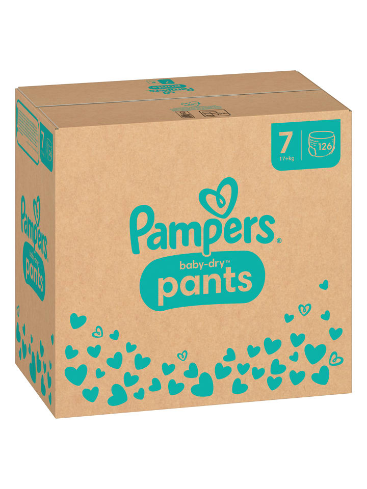 Pampers Pampers Baby-Dry Pants Größe 7, 126 Windeln, 15kg  günstig kaufen 7