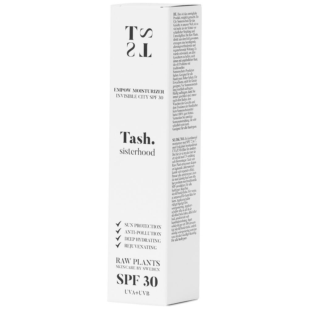 Tash. Sisterhood Empow Moisturizer Invisible City SPF 30 50 ml