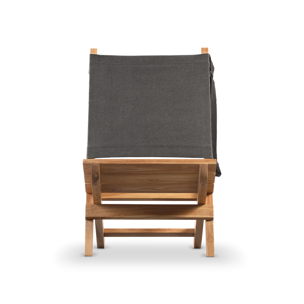 Chill Dept Red Deer Charcoal Tragbarer Stuhl