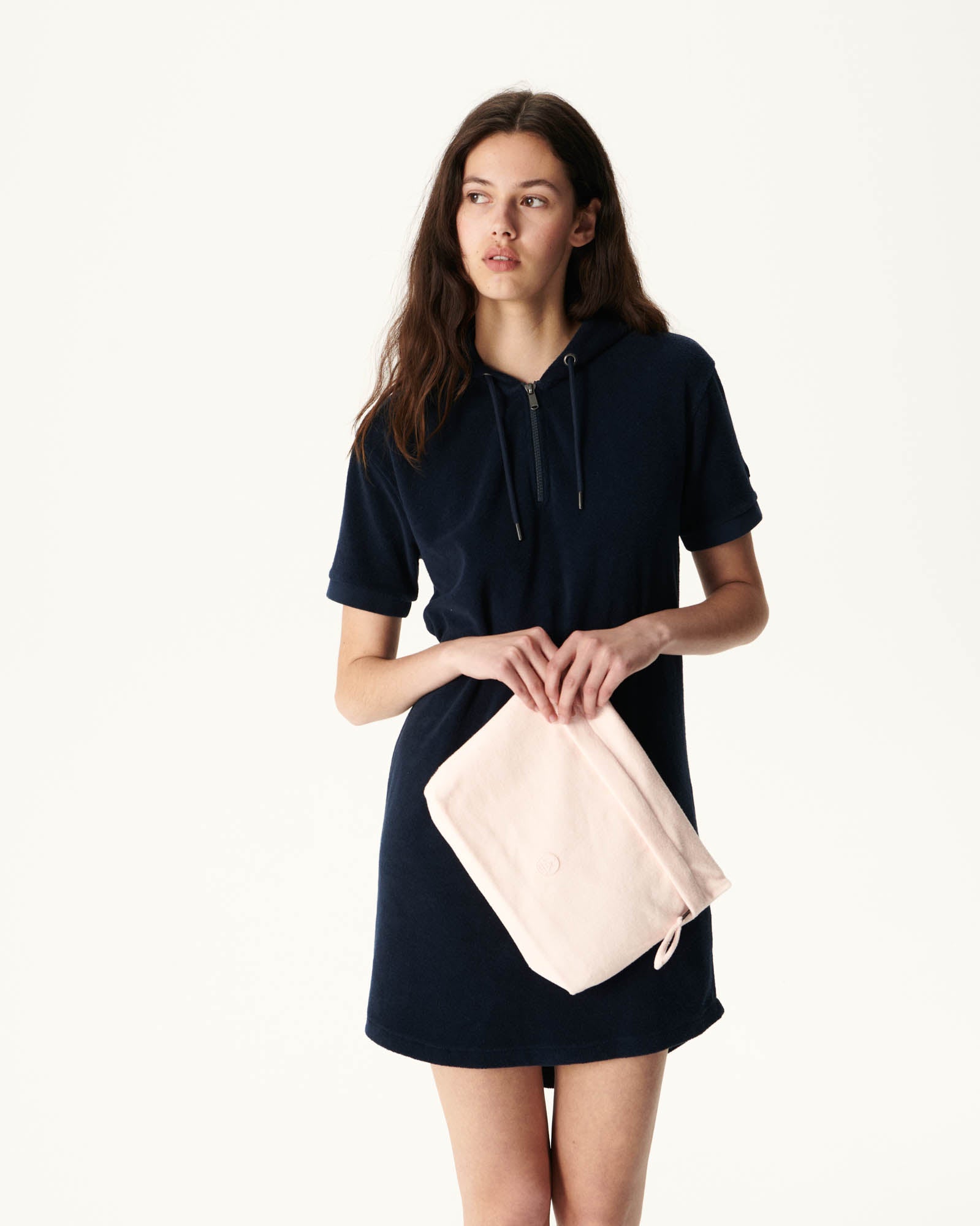 Petite pochette éponge Rose clair Sea
