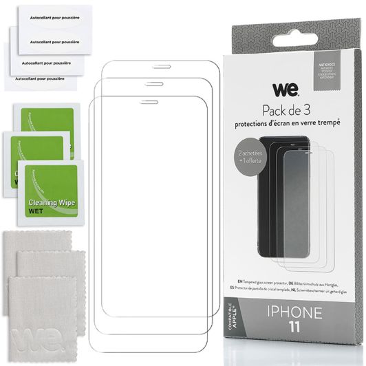 Pellicola protettiva WE x3 per iPhone 11