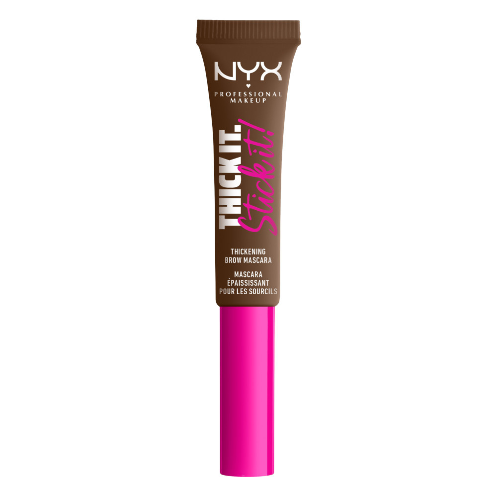 NYX Professional Makeup NYX Professional Makeup Mascara à Sourcils Thick It Stick It Brunette Mascara à Sourcils Epaississant Teinté