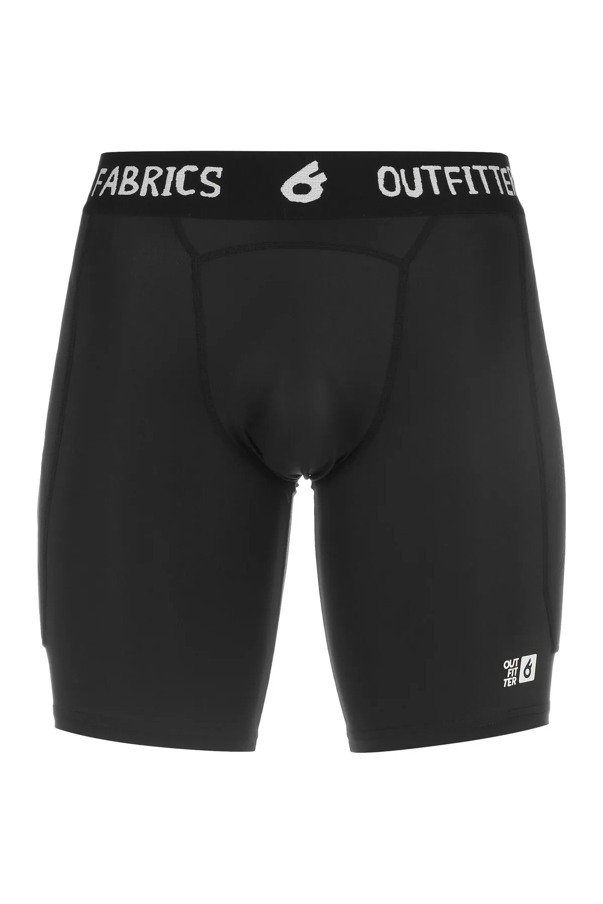 Outfitter  Sport-Leggings - Schwarz - Mittlerer Bund
