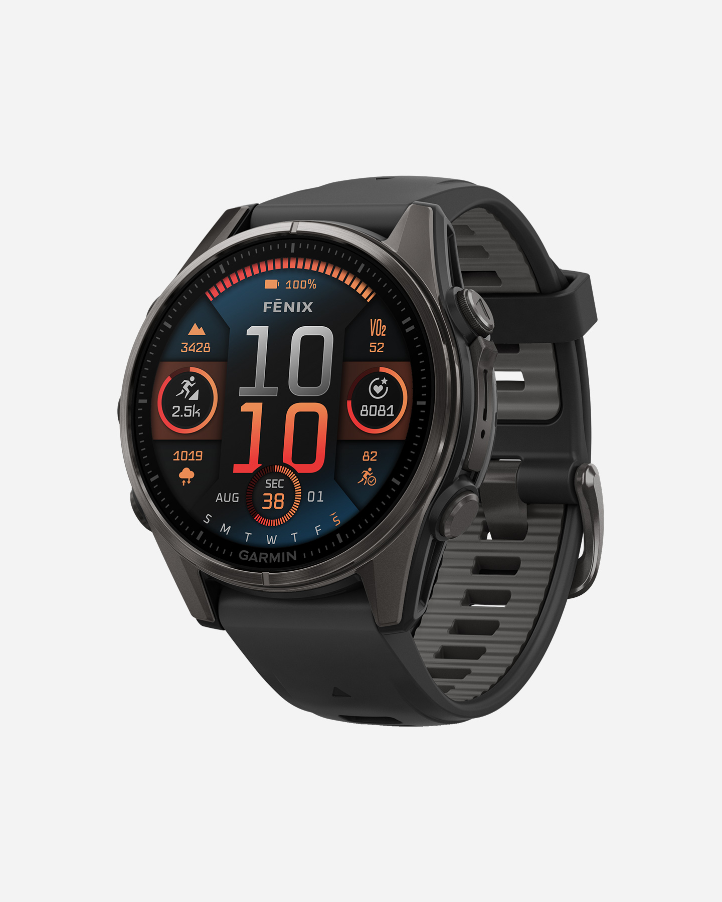 Garmin Fenix 8 Amoled 43mm Sapphire Multifunction Watch 010-02903-21