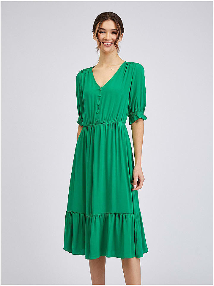 orsay Kleid in Grün günstig kaufen 42
