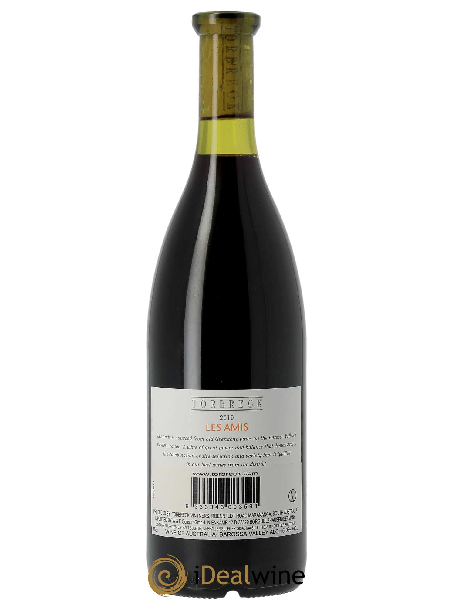 Barossa Valley Torbreck Les Amis Grenache  2019 - Lot de 1 Bouteille