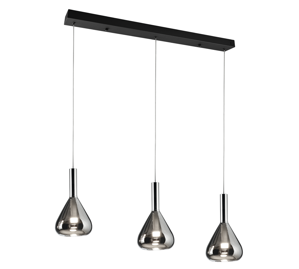 Cinque 3-flg LED Pendelleuchte Cipera