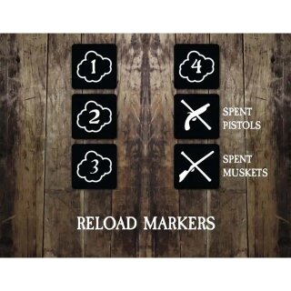 Blood & Plunder: Marker Dice Set