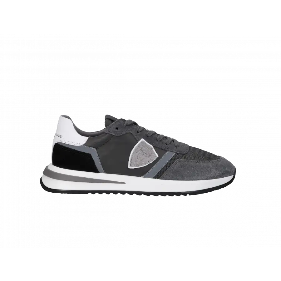 Philippe Model - Sneaker low TYLU W035 Veloursleder - grau