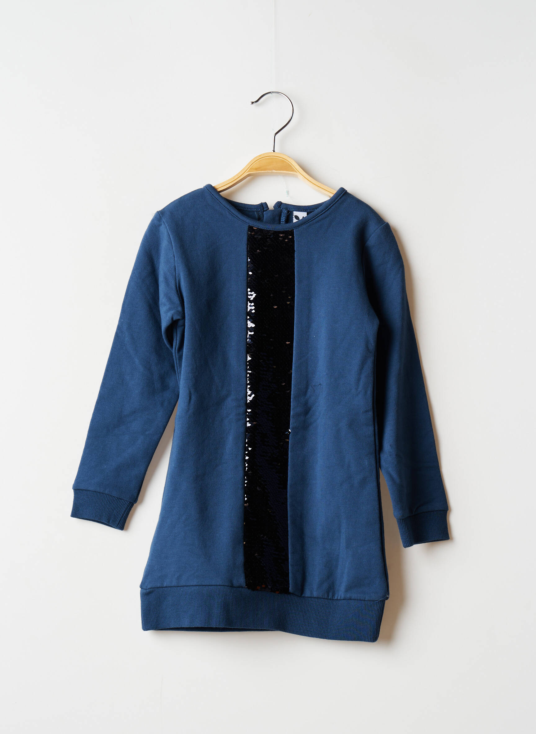 3 Pommes Robes Mi Longues Fille couleur bleu