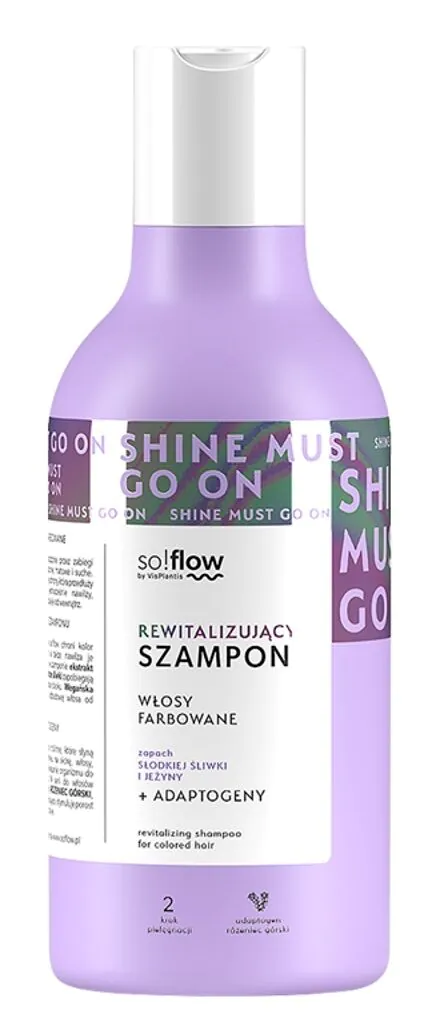So!Flow Αναζωογονητικό σαμπουάν για βαμμένα μαλλιά
