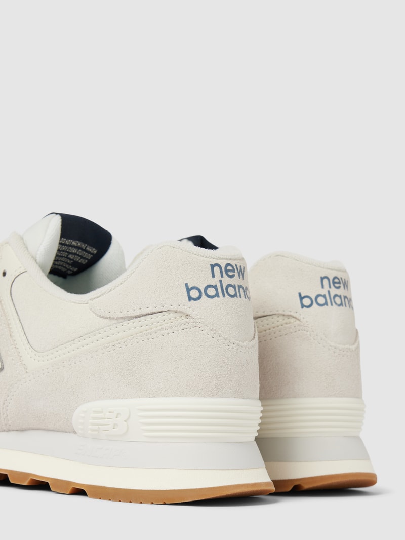 Espadrilles mit Label-Detail in beige