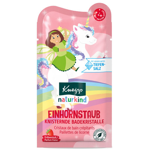 KNEIPP naturkind Knisternde Badesalze EINHORNSTAUB  60 g