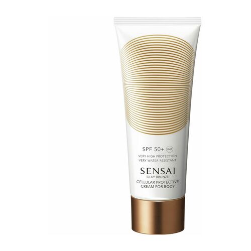 Sensai Silky Bronze Cellular заштитна крема за тело SPF 50+ 150 мл