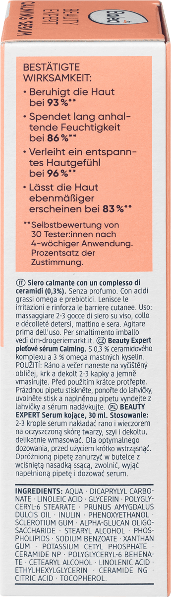 Serum Beauty Expert Calming, 30 ml
