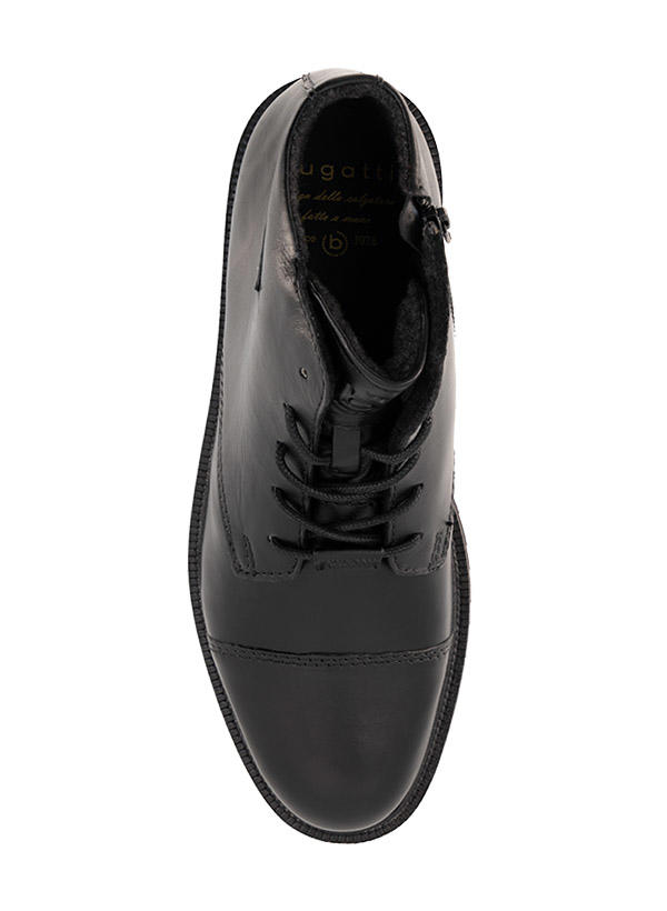 bugatti, Desert Boots, Leder warmgefüttert, schwarz