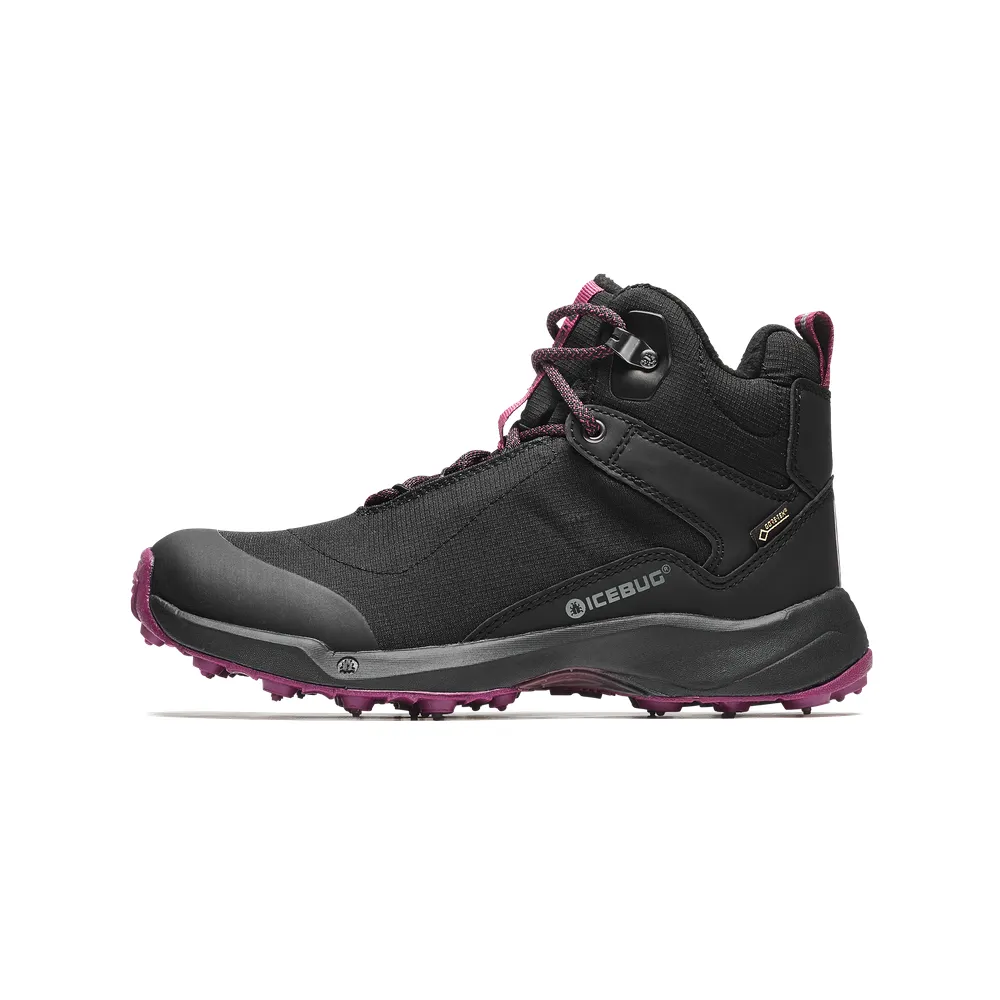 Icebug Pace3 Womens BUGrip GTX DarkHibiscus F13052-9B / schwarz