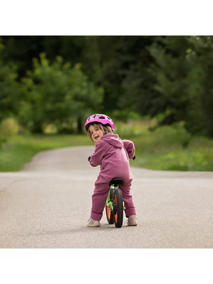 Hoppediz Overall Fleece-Overall mit Umschlagbündchen in beere günstig kaufen