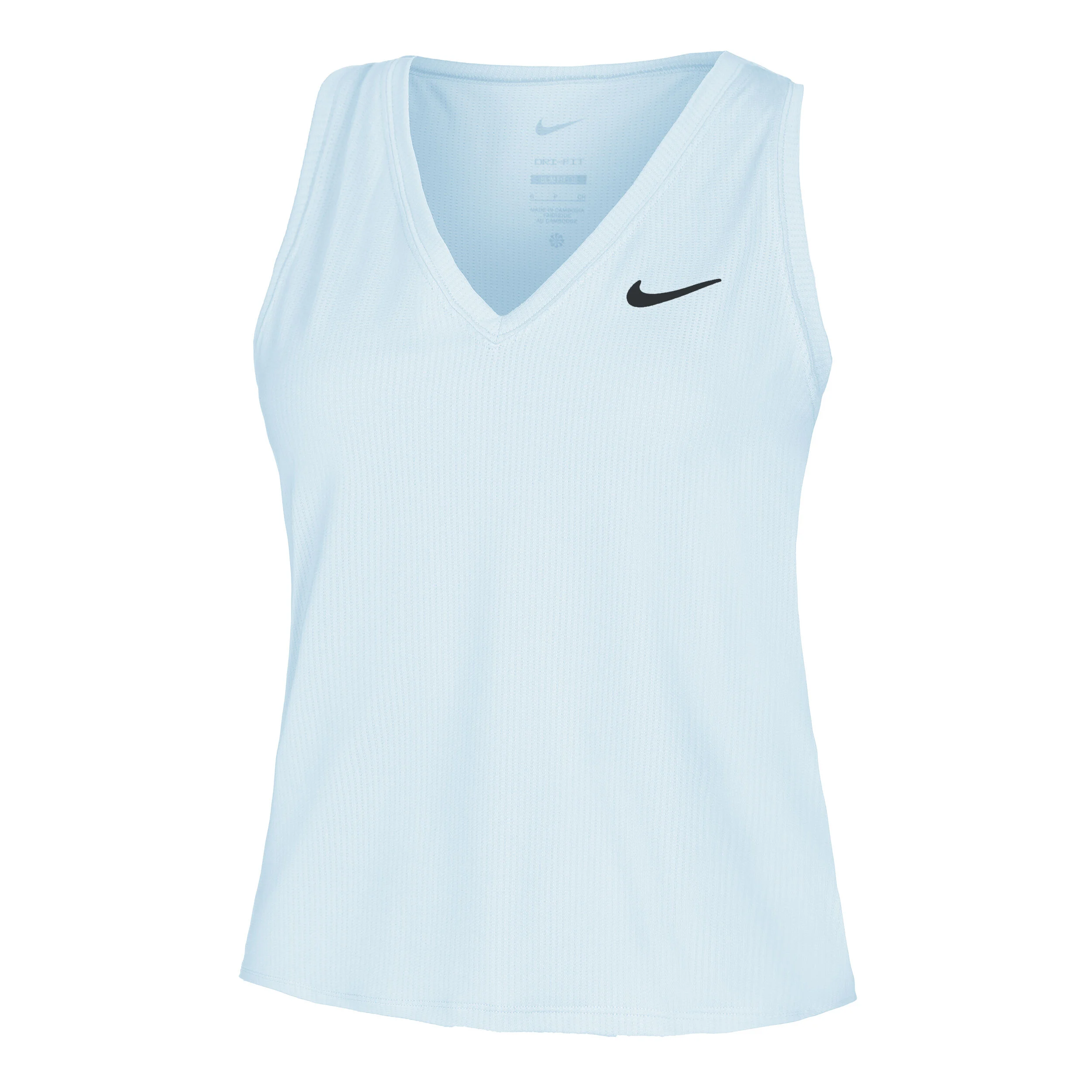 Dri-Fit Victory Tank-Top Damen - Hellblau, Schwarz