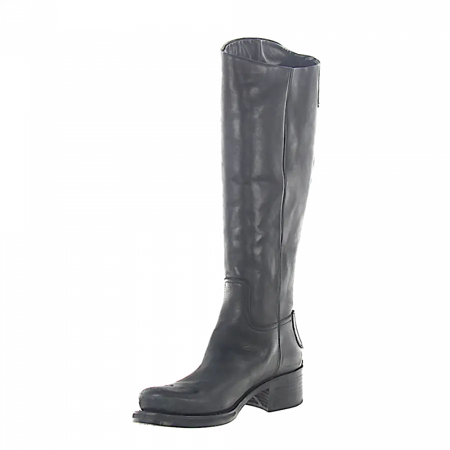 ROSS B. - Stiefel 1417 Kalbsleder schwarz - schwarz