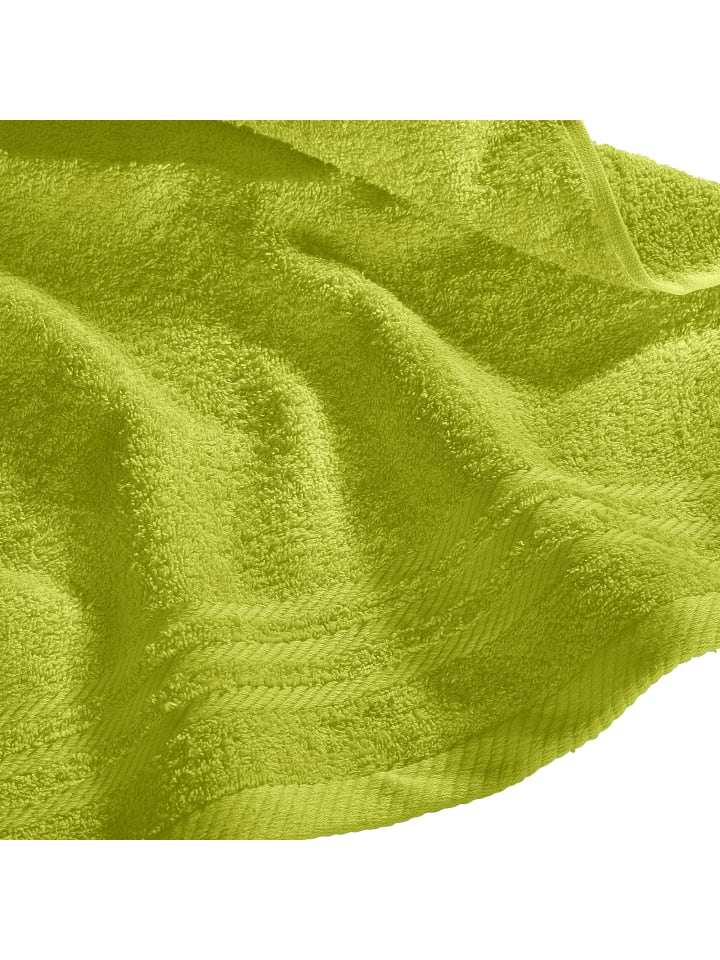 REDBEST Frottier Frottier-Set 2-farbig 6-tlg. New York in hellgrün-anthrazit günstig kaufen onesize