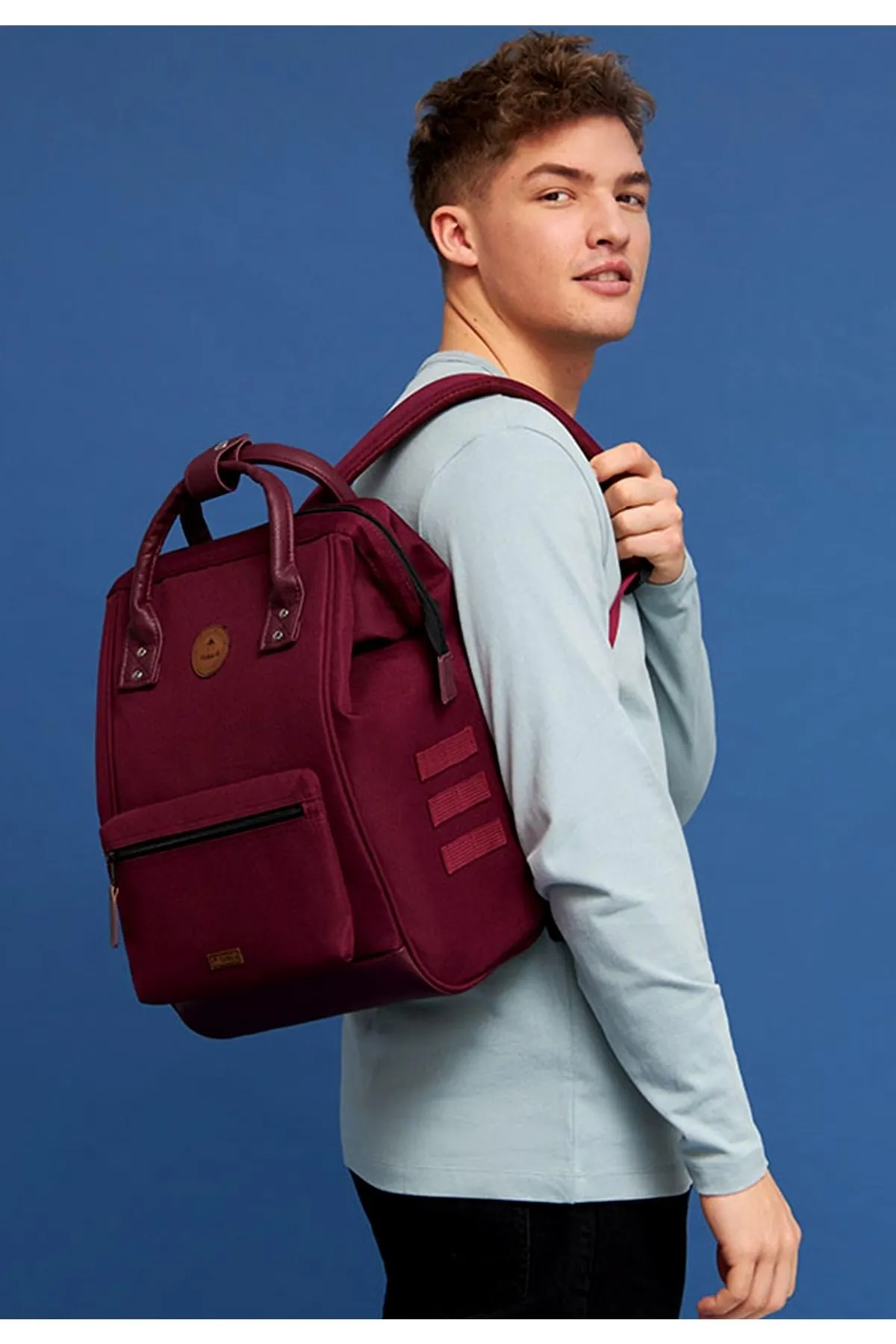Cabaia  Rucksack - Rot - Geblümt