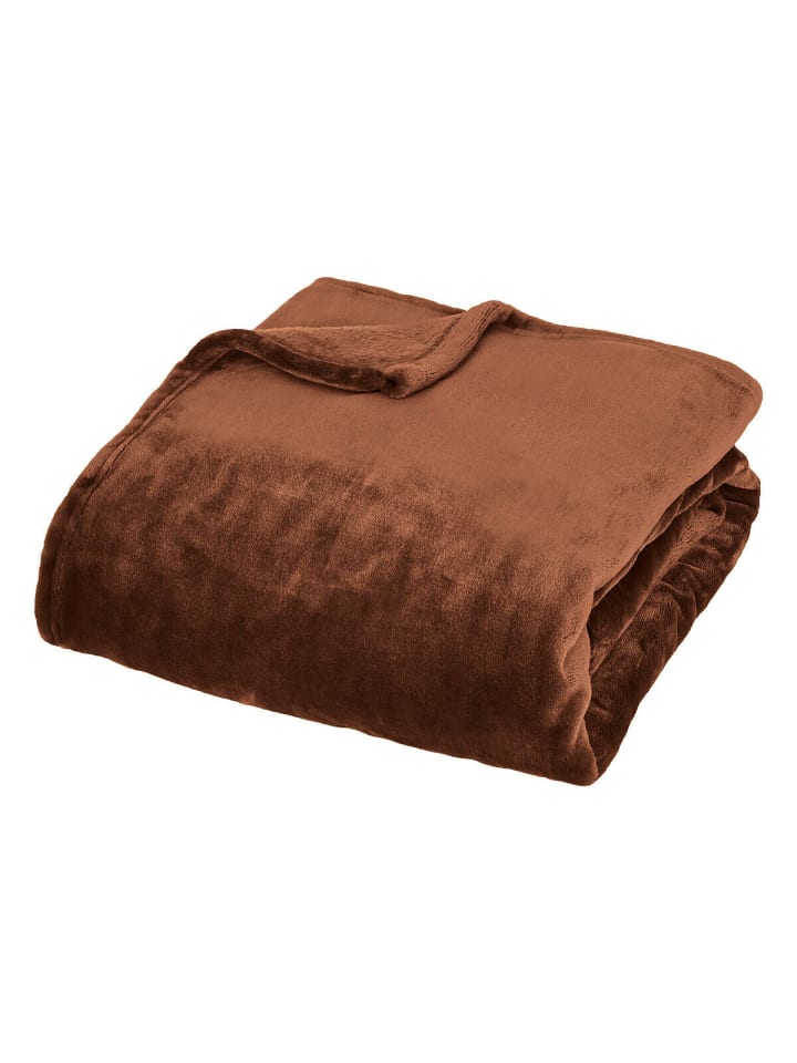 Atmosphera Créateur d'intérieur Kuscheldecke in braun günstig kaufen onesize
