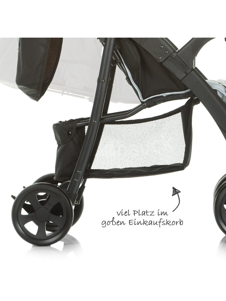 Hauck Buggy Shopper Neo II - Caviar Silver in schwarz,grau günstig kaufen onesize