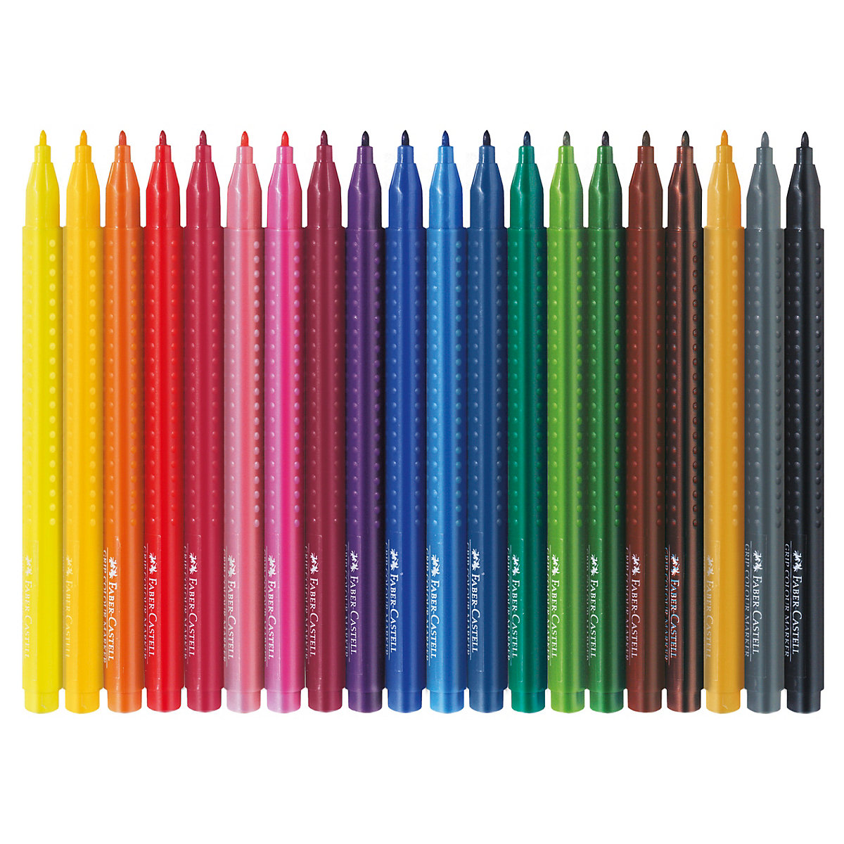 Filzstifte GRIP, 20 Farben