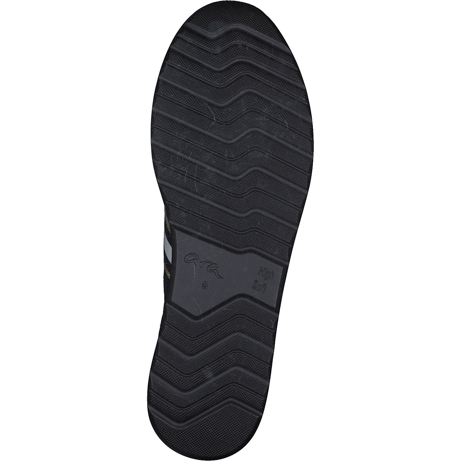 Ara Sapporo 2.0 32442, Sneakers Low, Damen, SCHWARZ PLATIN