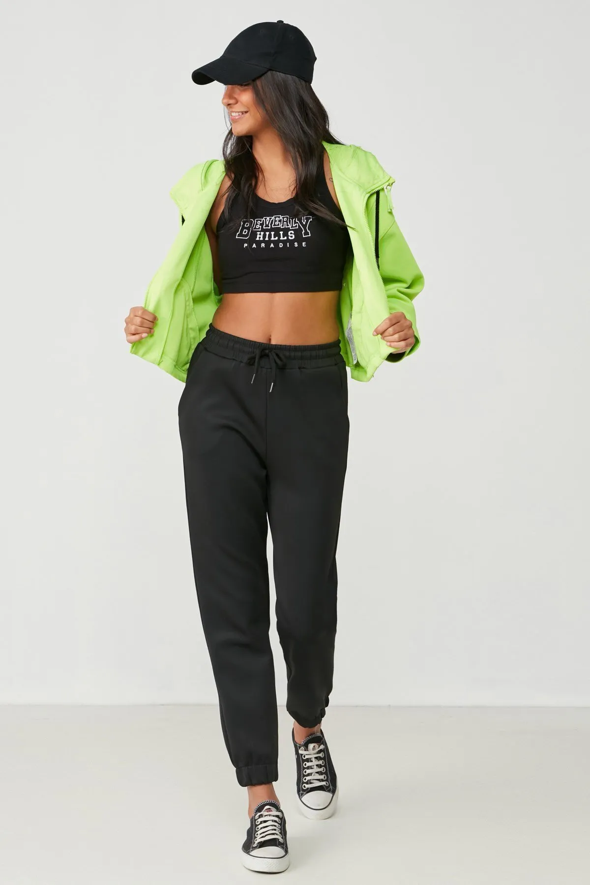 C&City  Basic Jogger-Jogginghose 802 Schwarz