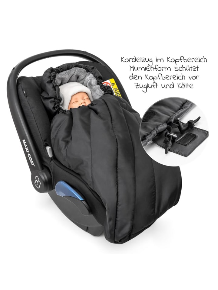 Zamboo Winter Fußsack Deluxe in schwarz günstig kaufen onesize