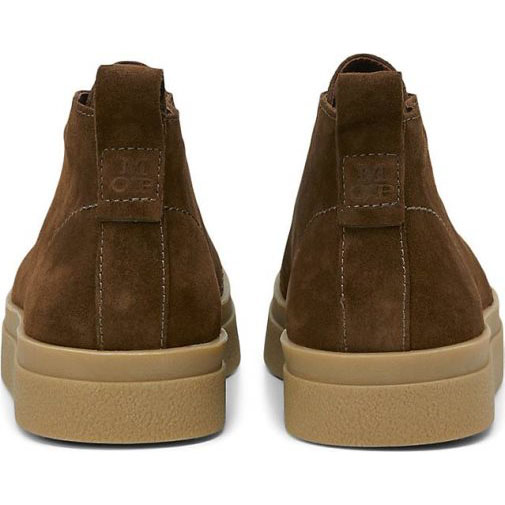 Marc O'Polo Schnürstiefel aus softem Velours-Rindleder