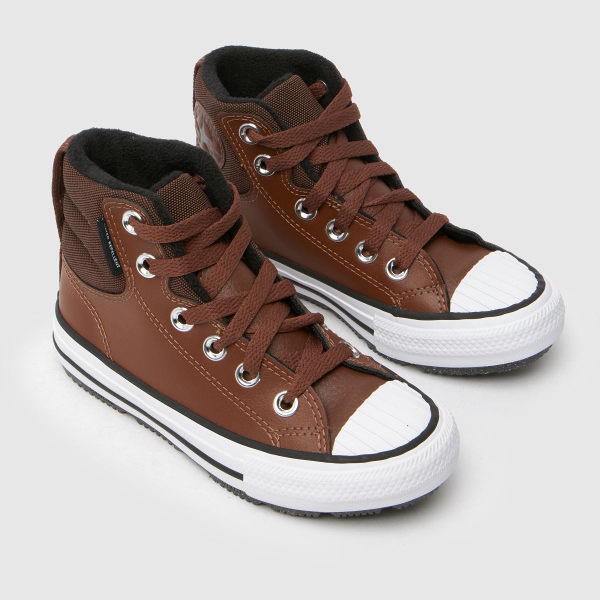 Converse barna és fekete All Star Berkshire fiús junior tornacipő