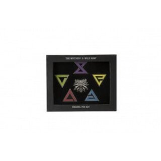 The Witcher 3 - Wild Hunt: The Witcher Enamel Pin Set