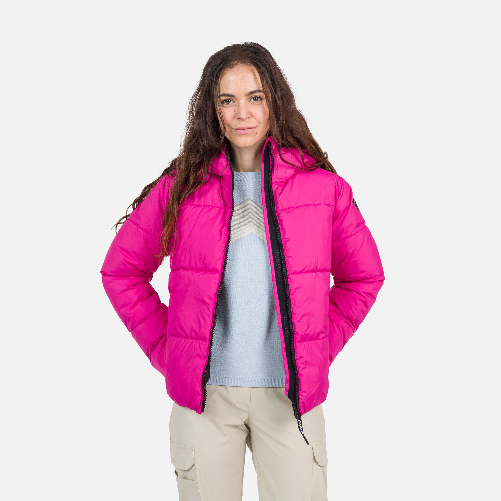 Doudoune à capuche Puffy femme