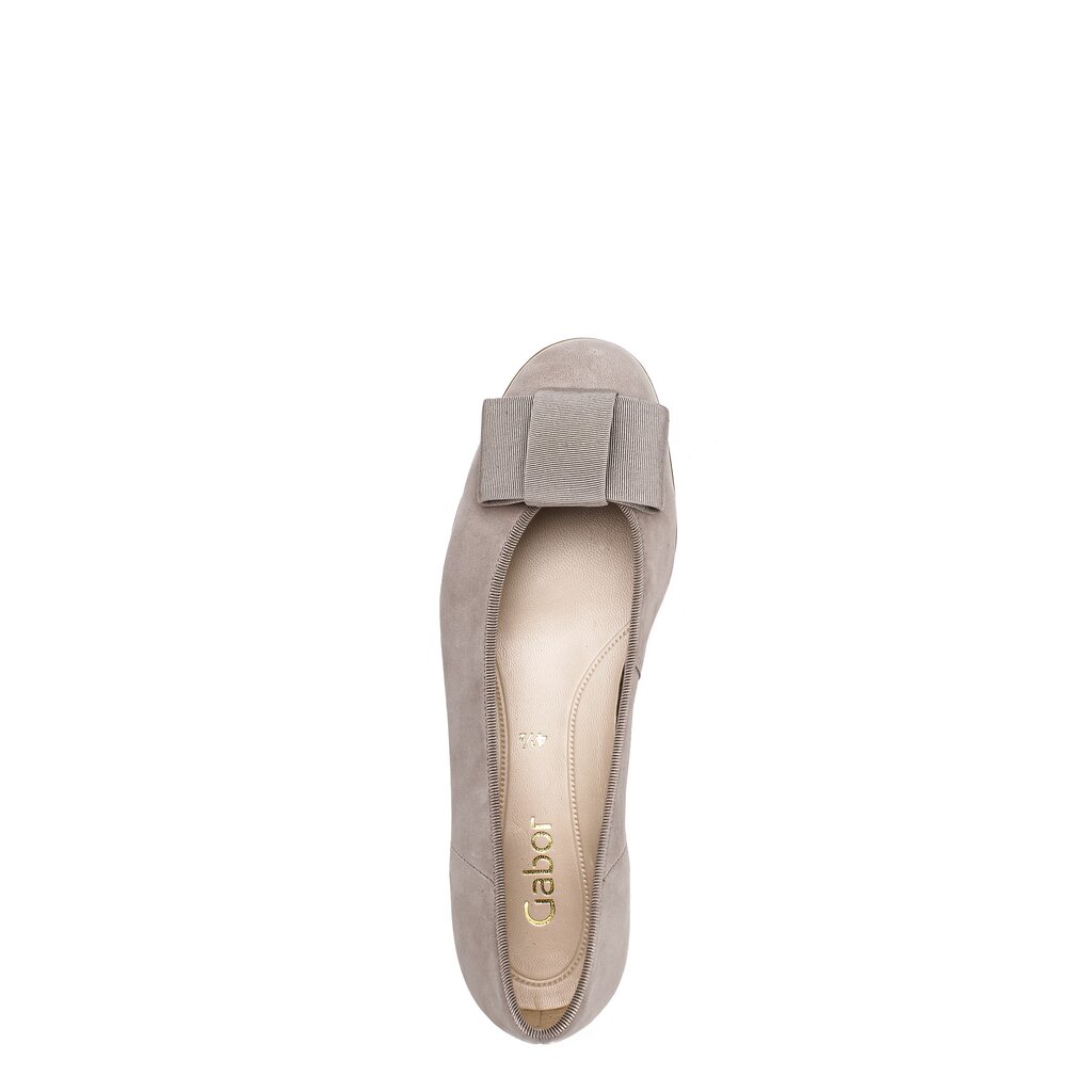 Gabor fashion Eleganter Ballerina grau