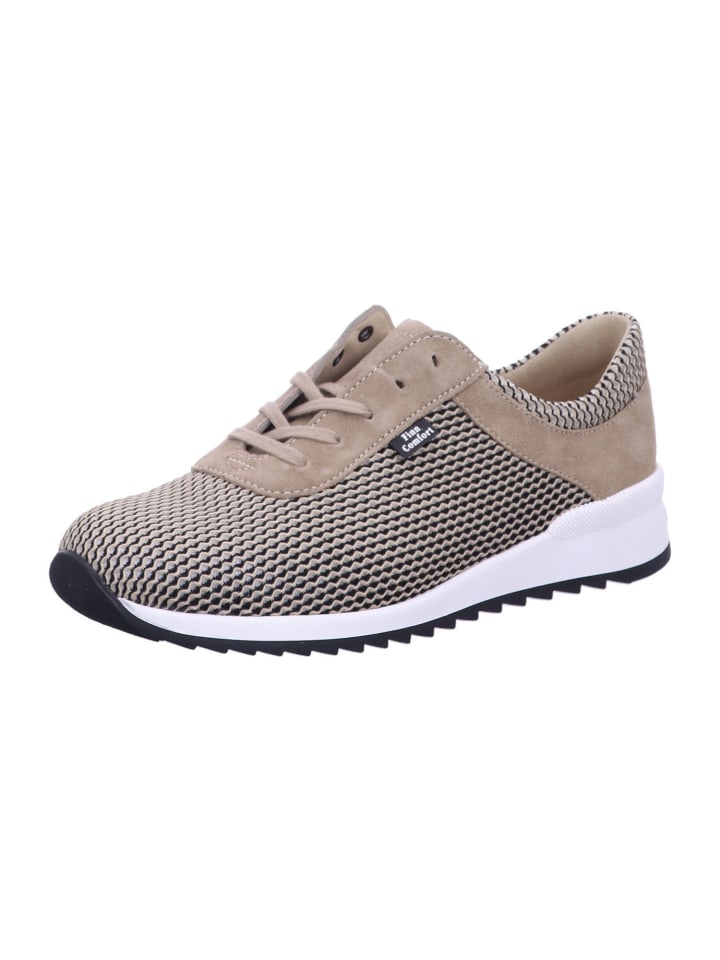 Finn Comfort Damen- Schnürschuhe CERRITOS in Beige günstig kaufen