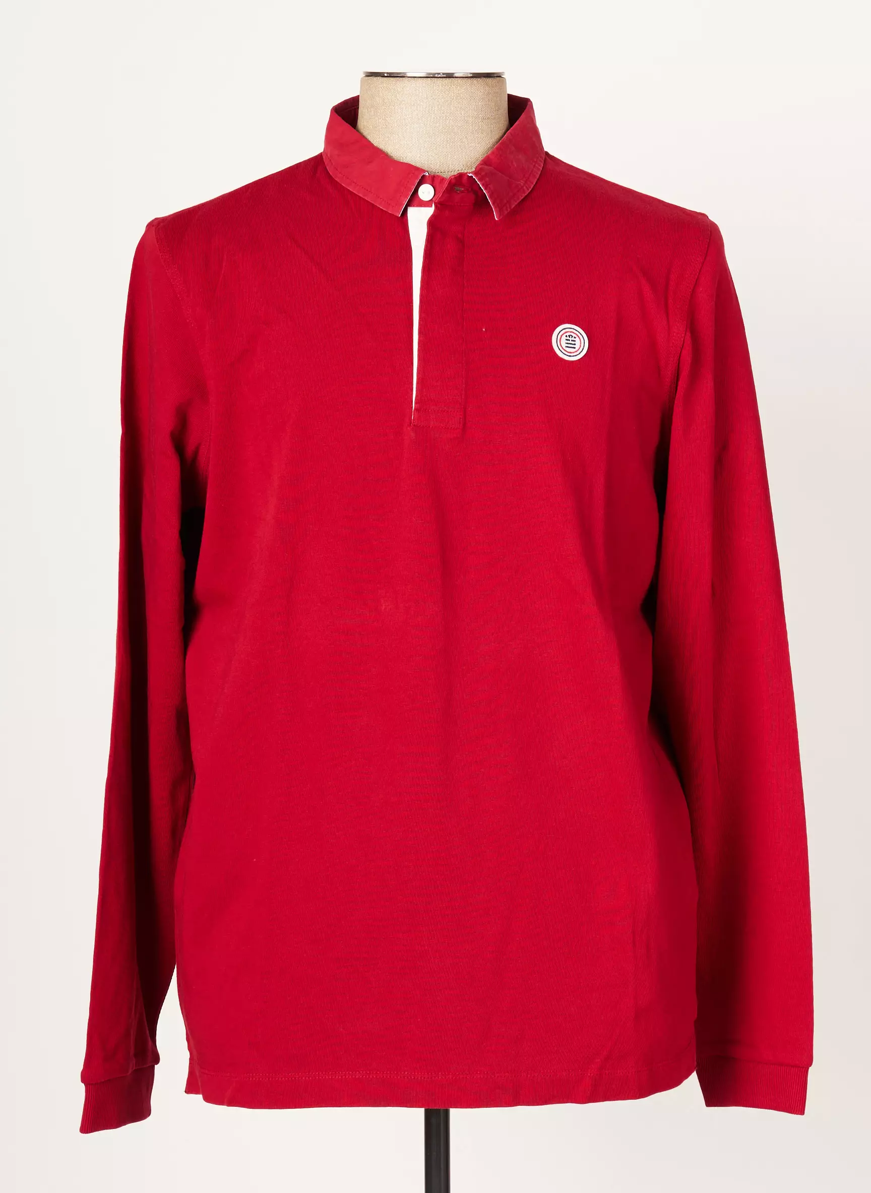 Serge Blanco Polos Homme couleur rouge