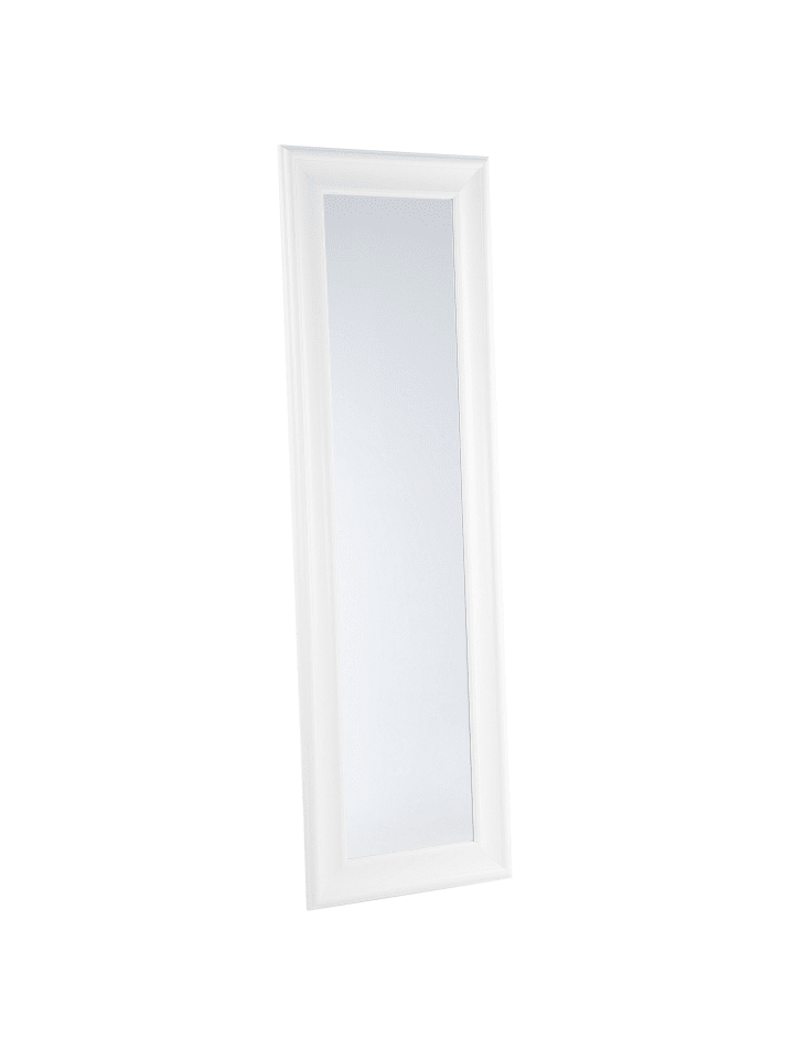 Beliani Wandspiegel LUNEL in Weiß - (W) 51 x (H) 141 x (L) 3 cm günstig kaufen onesize