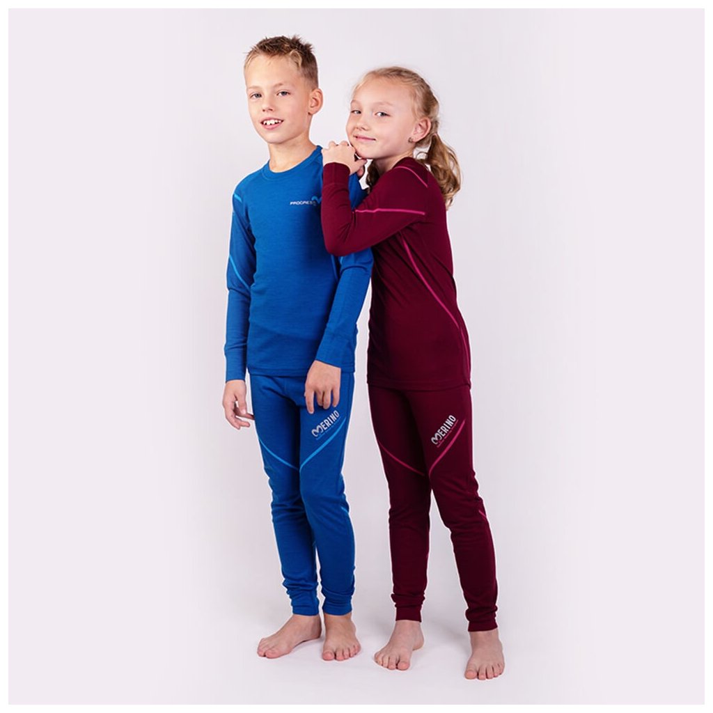Progress MW NDRD Kinder-Funktionsshirt Plum Highlight