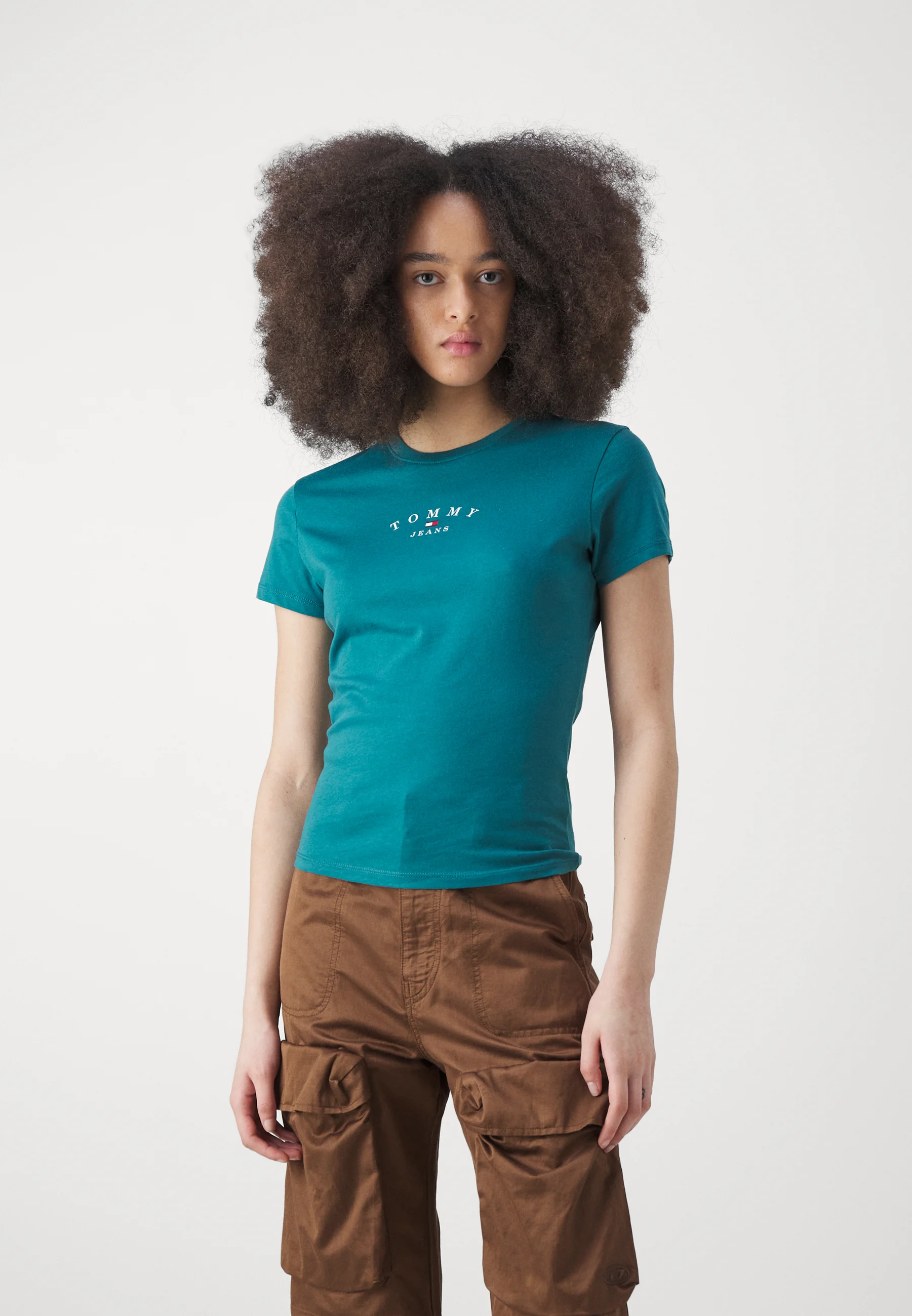 Tommy Jeans ESSENTIAL LOGO - Camiseta con estampado