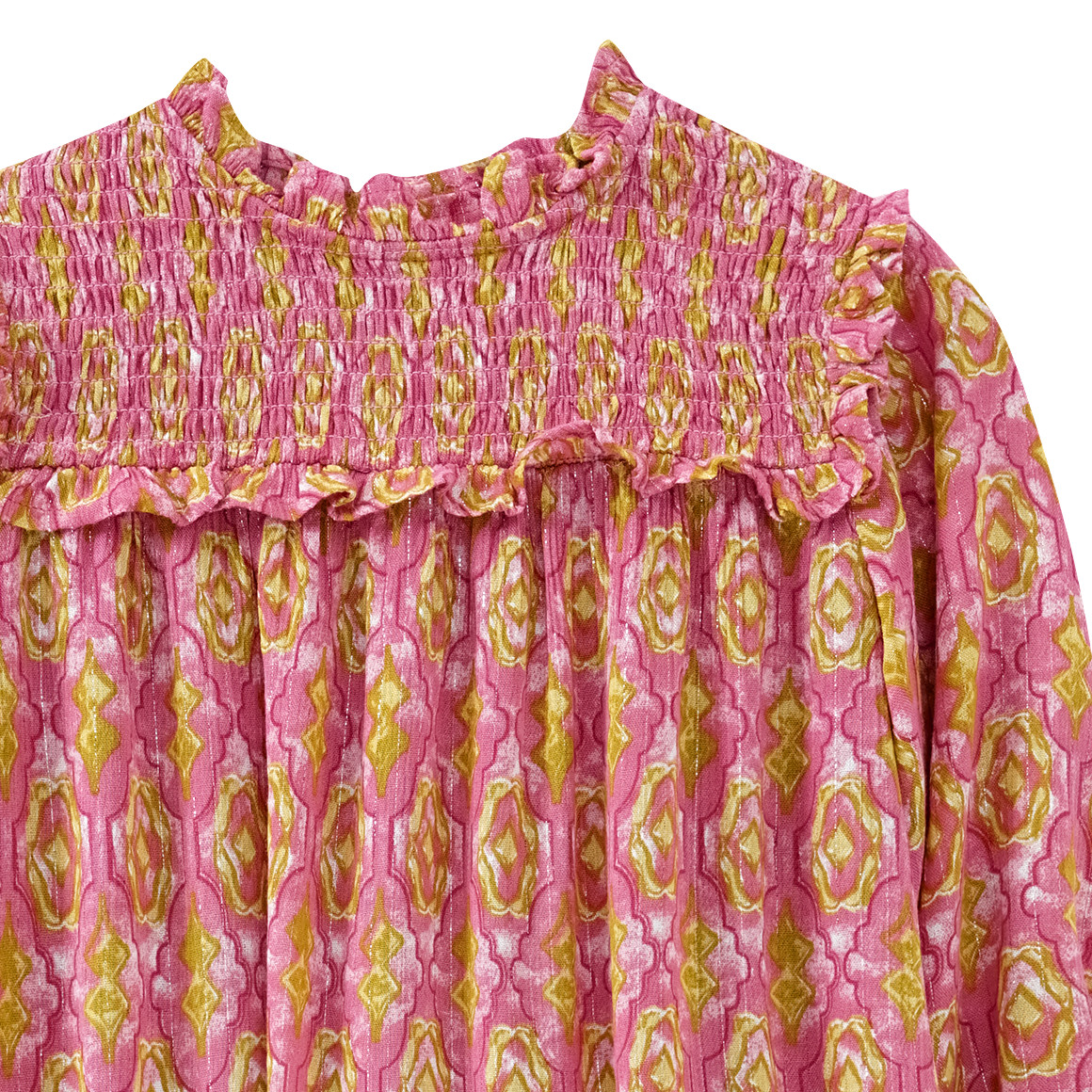Mädchen Kleid mit grafischem Allover-Print