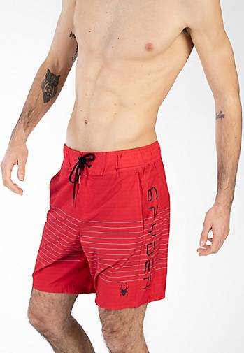 Spyder Gestreifte Männer Badeshorts