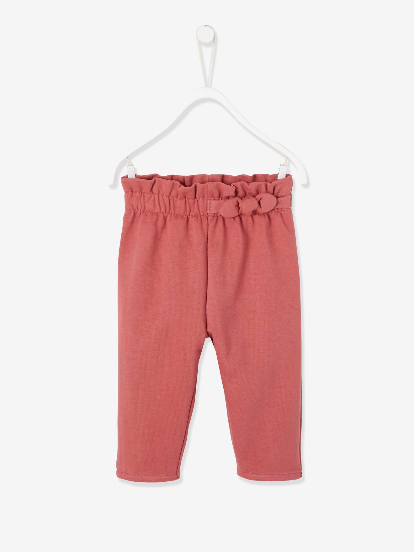 Pantalon en molleton bébé taille élastiquée BASICS vert bouteille