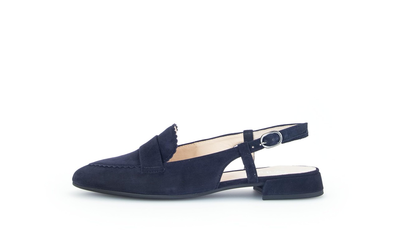 GABOR Sling-Pumps blau