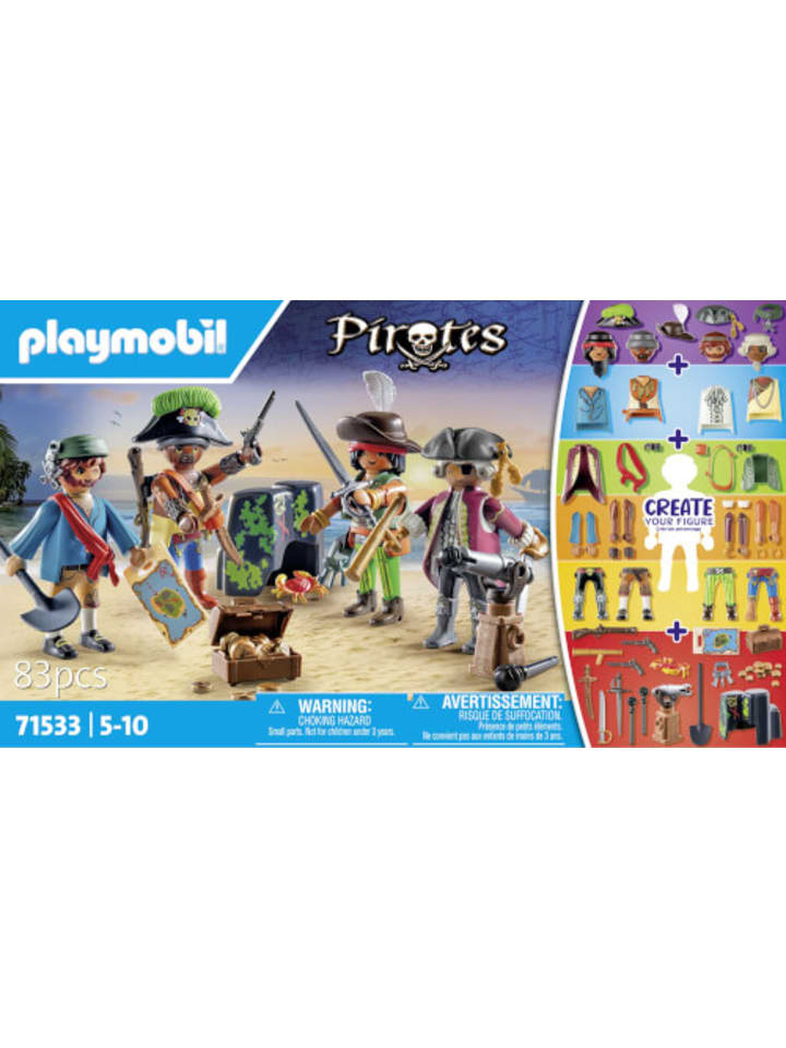 Playmobil Spielfigur Set My Figures Piraten, ab 3 Jahre günstig kaufen onesize