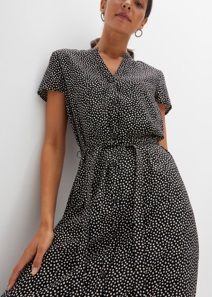 Blusenkleid mit Pünktchen